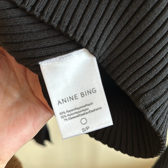 NWT’s Anine Bing black Sweater size Small - Picture 7 of 7